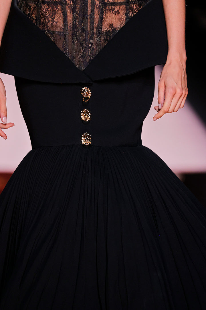 Lace Sweetheart Mermaid Dress