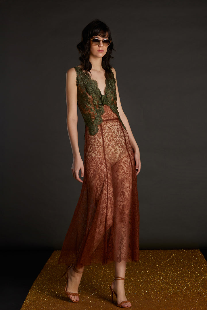 Lace Midi Dress
