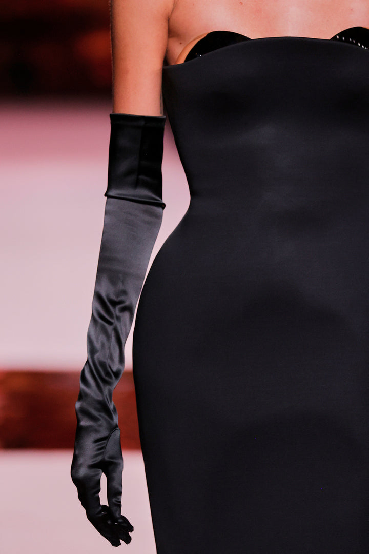 Strapless Satin Mermaid Dress