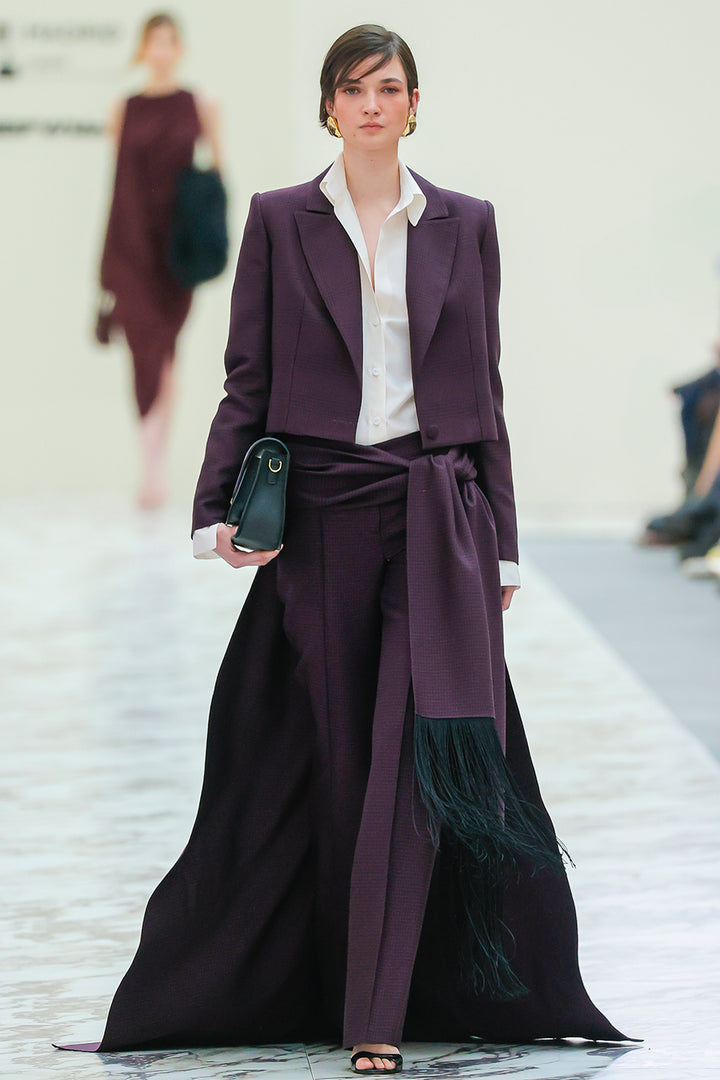 Architectural Fringe Tailored Ensemble