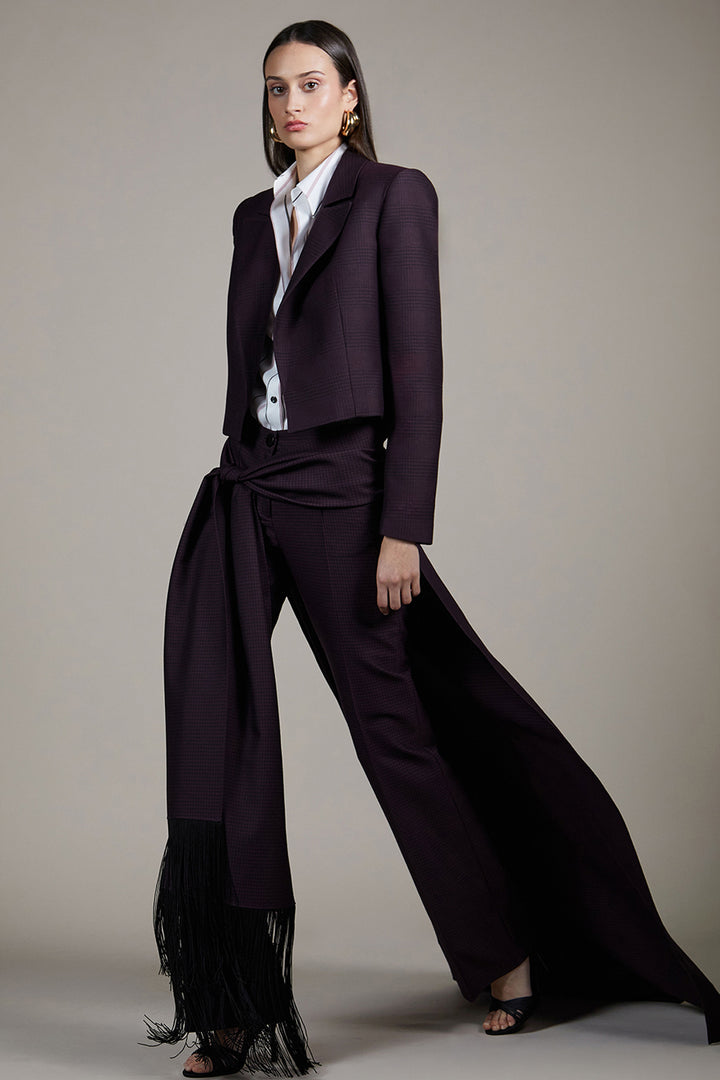 Architectural Fringe Tailored Ensemble