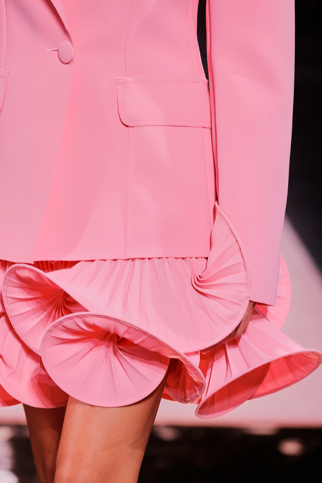 V-Neckline Fitted Ensemble