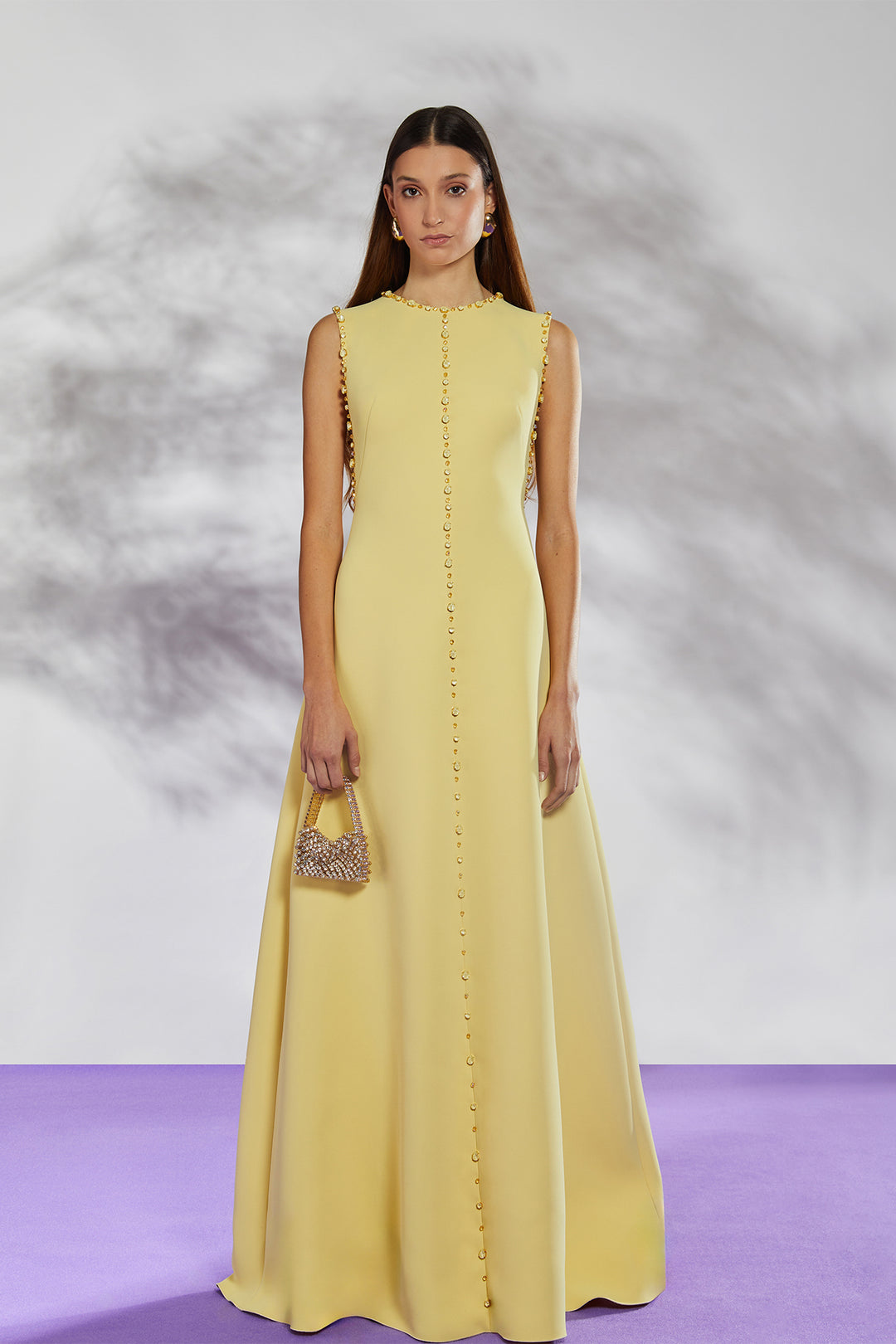 A-Line Crystal Beaded Dress M.R DESIGN A-Line Crystal Beaded Dress M.R DESIGN