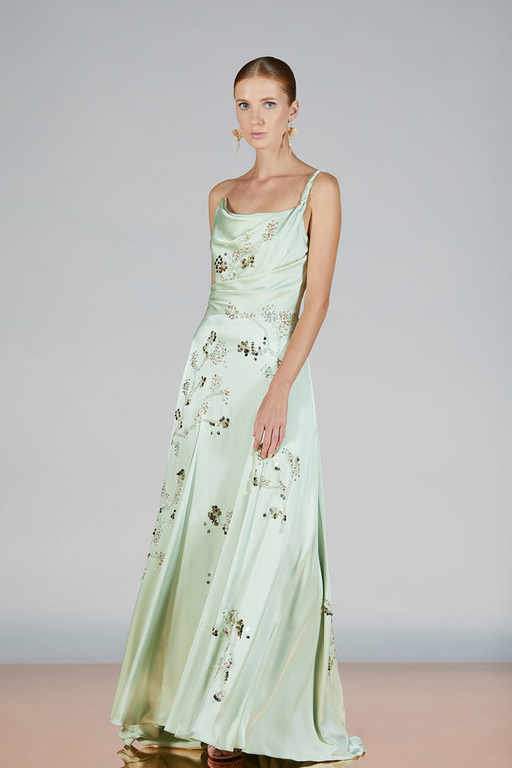 One-Shoulder A-line Dress