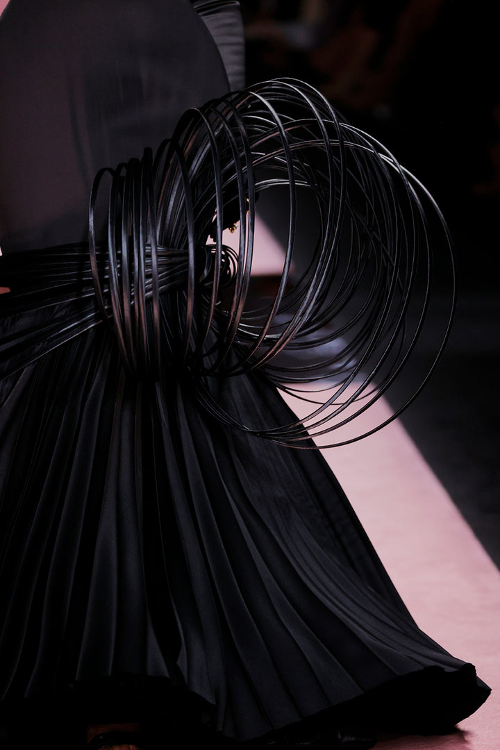 Off-The-Shoulder Satin Mermaid Dress