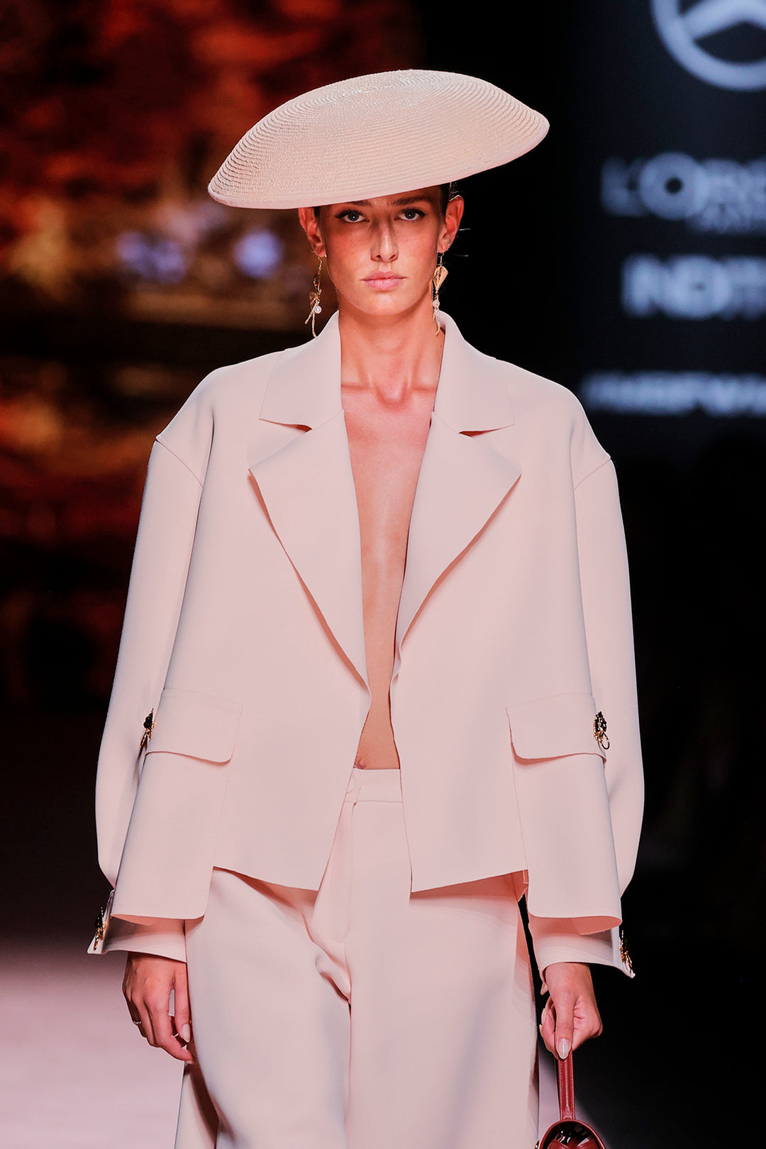 V-Neckline Fitted Dress