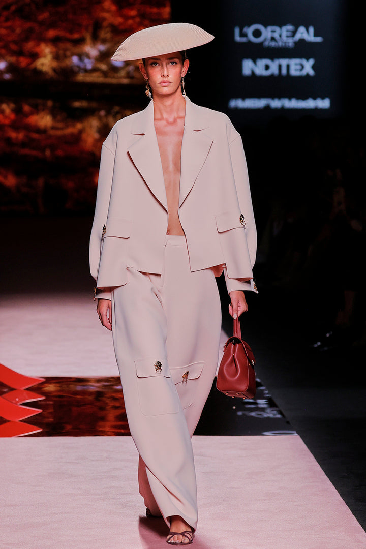 V-Neckline Fitted Dress