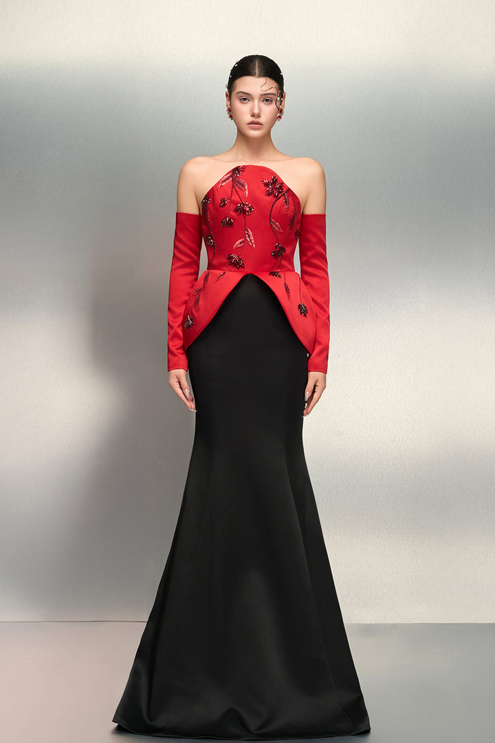 Strapless Mermaid Dress