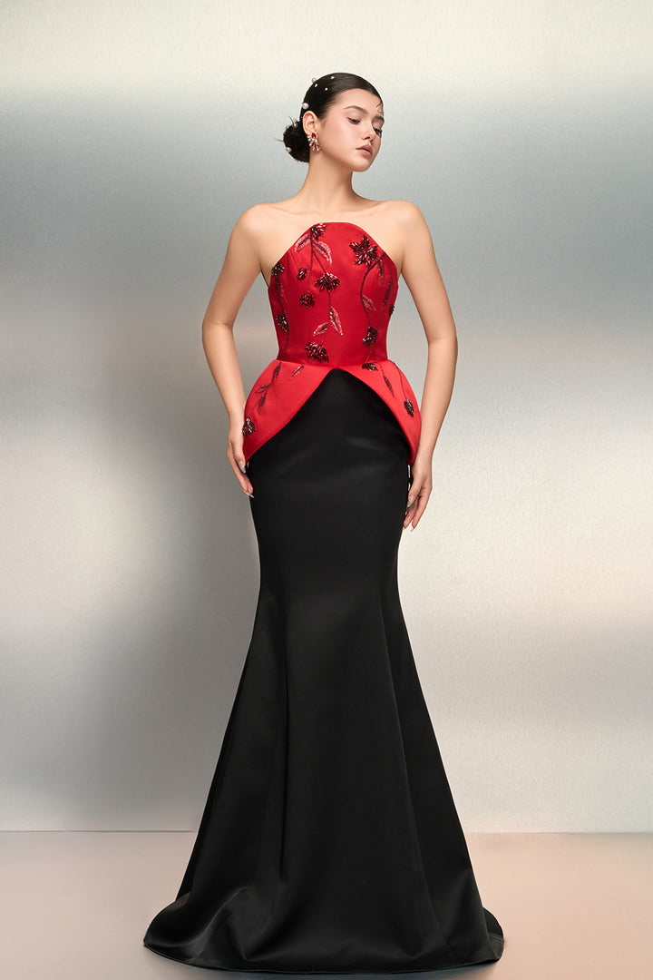 Strapless Mermaid Dress