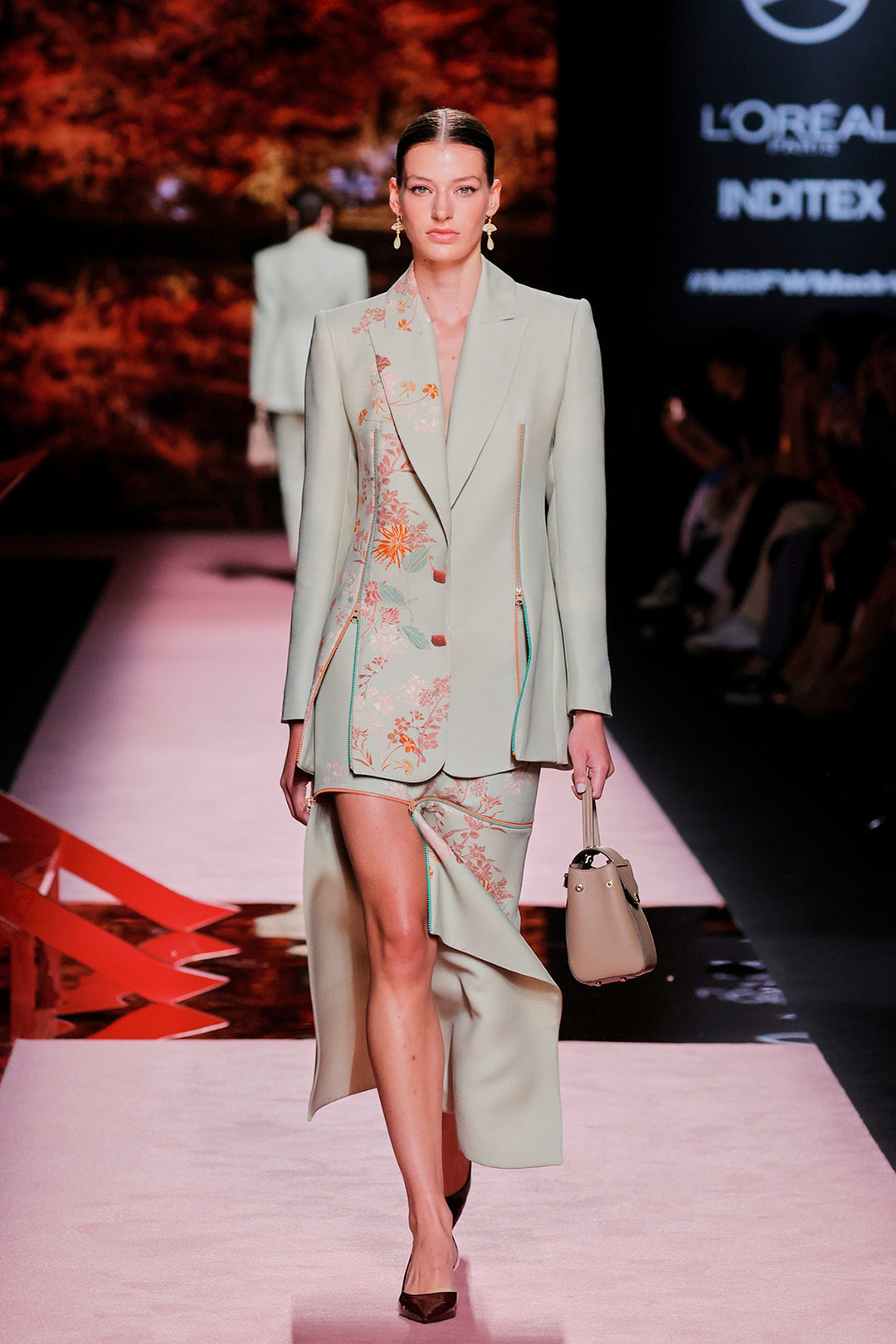 Vibrant Satin Mini Dress