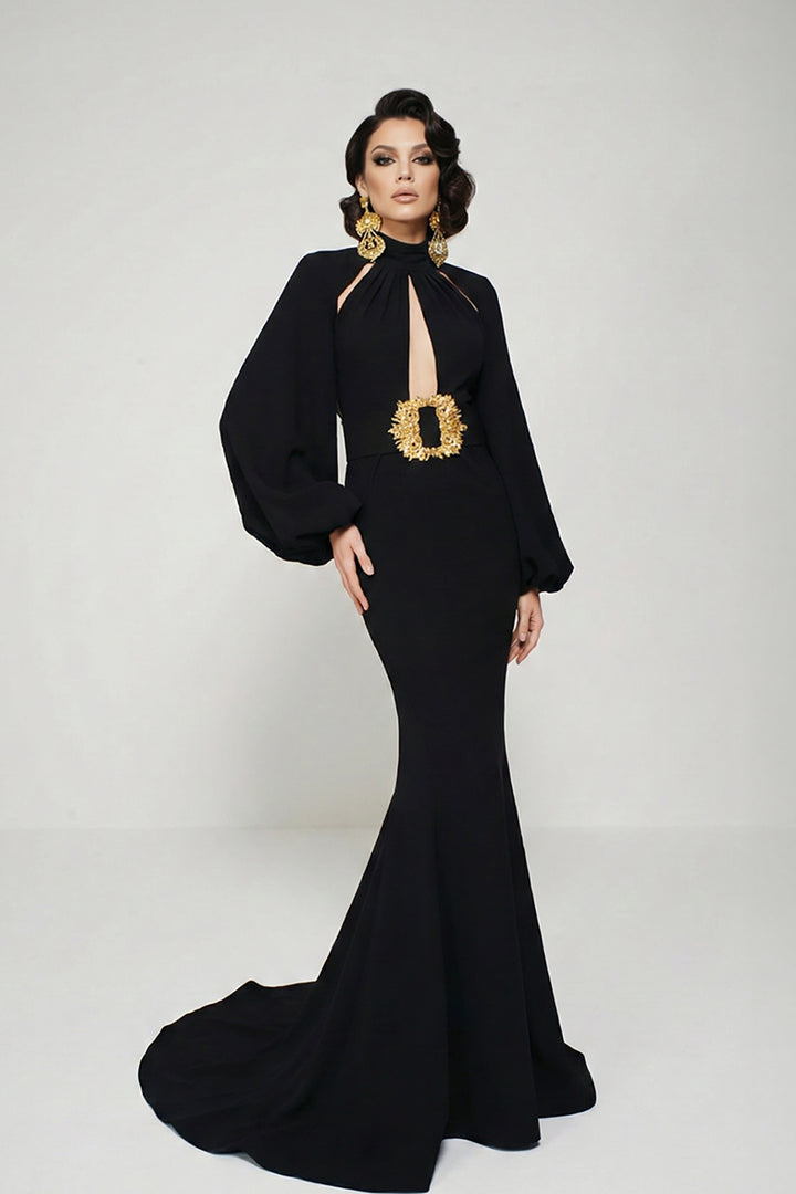 Mermaid dress with Minimalist Bodice