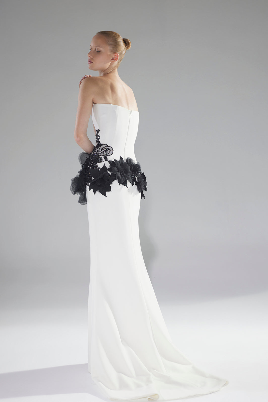 Sleek Crepe Mermaid Dress