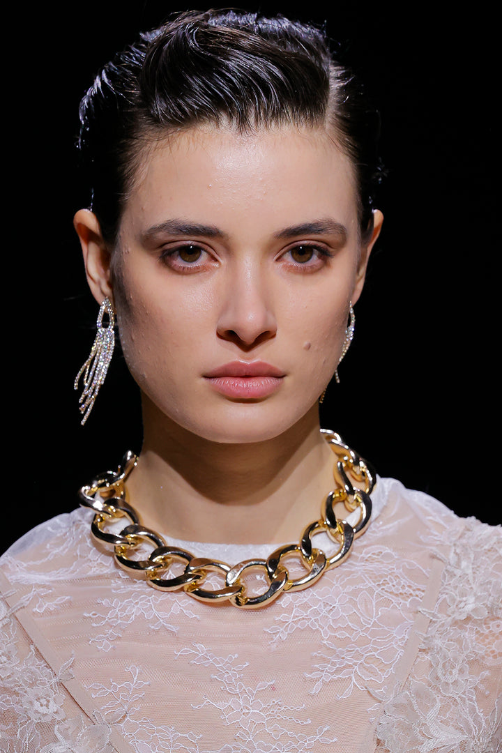 Short Sleeve with Lace Three-Piece Set