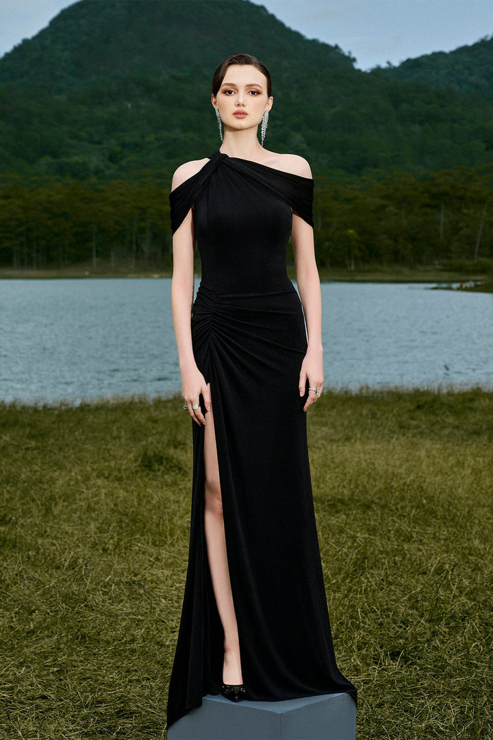 Black Asymetric Dress