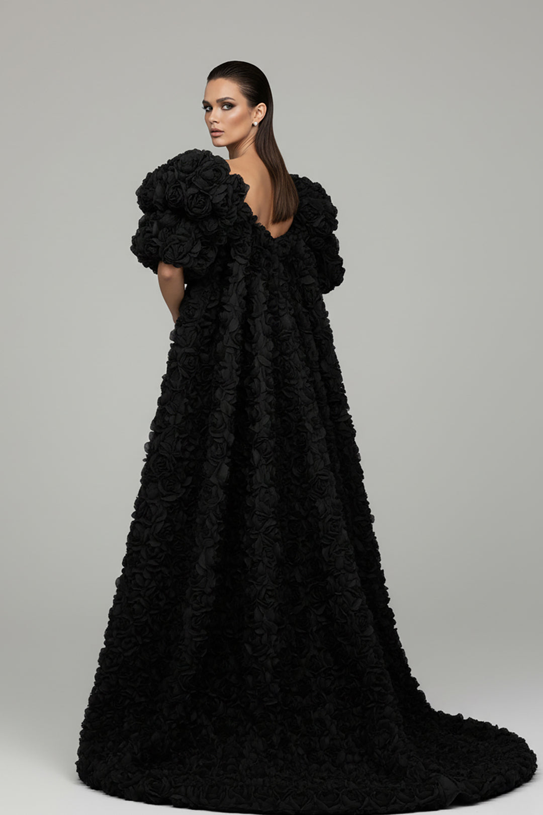 Strapless V-Neckline Column Dress