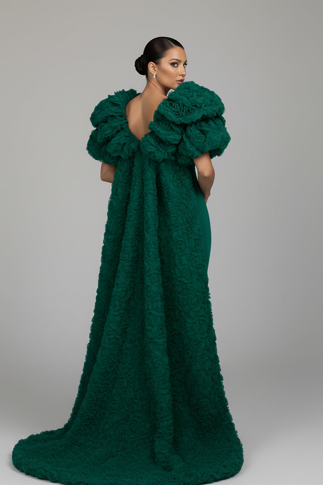 Strapless V-Neckline Column Dress