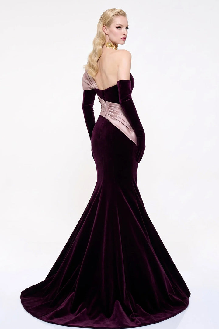 Asymmetrical One-Shoulder with Mermaid Dress