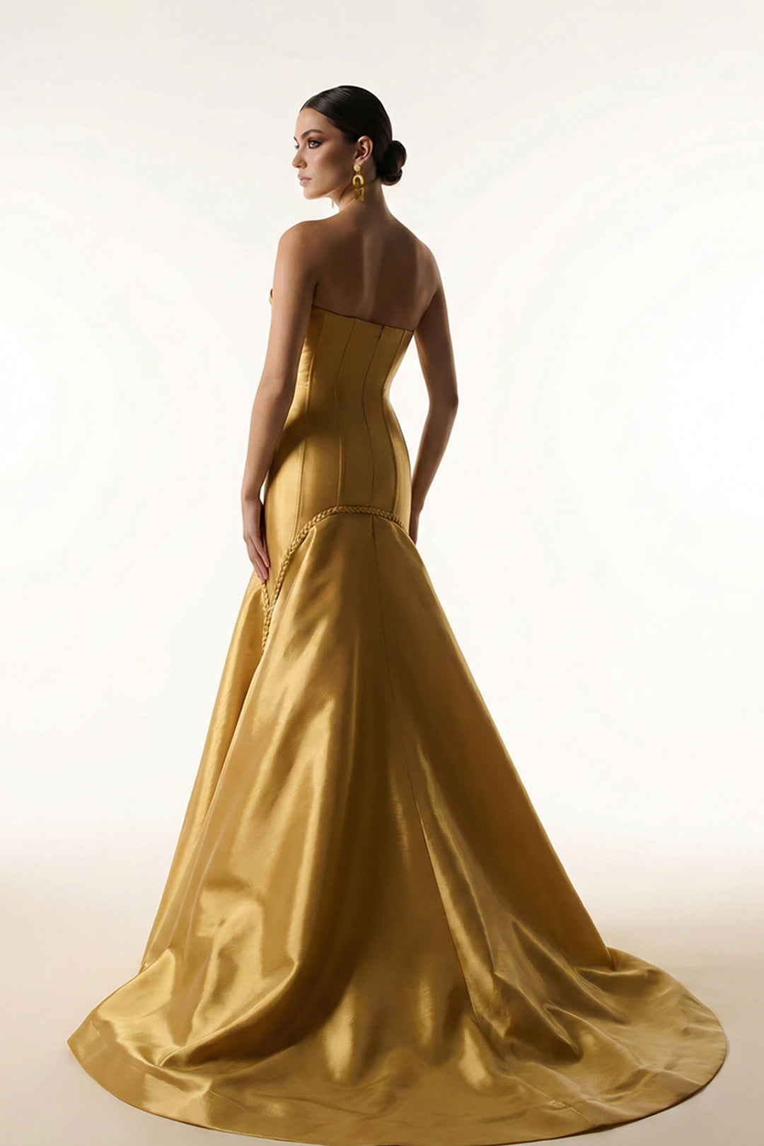 Sculpted Sweetheart Neckline Mermaid Dress