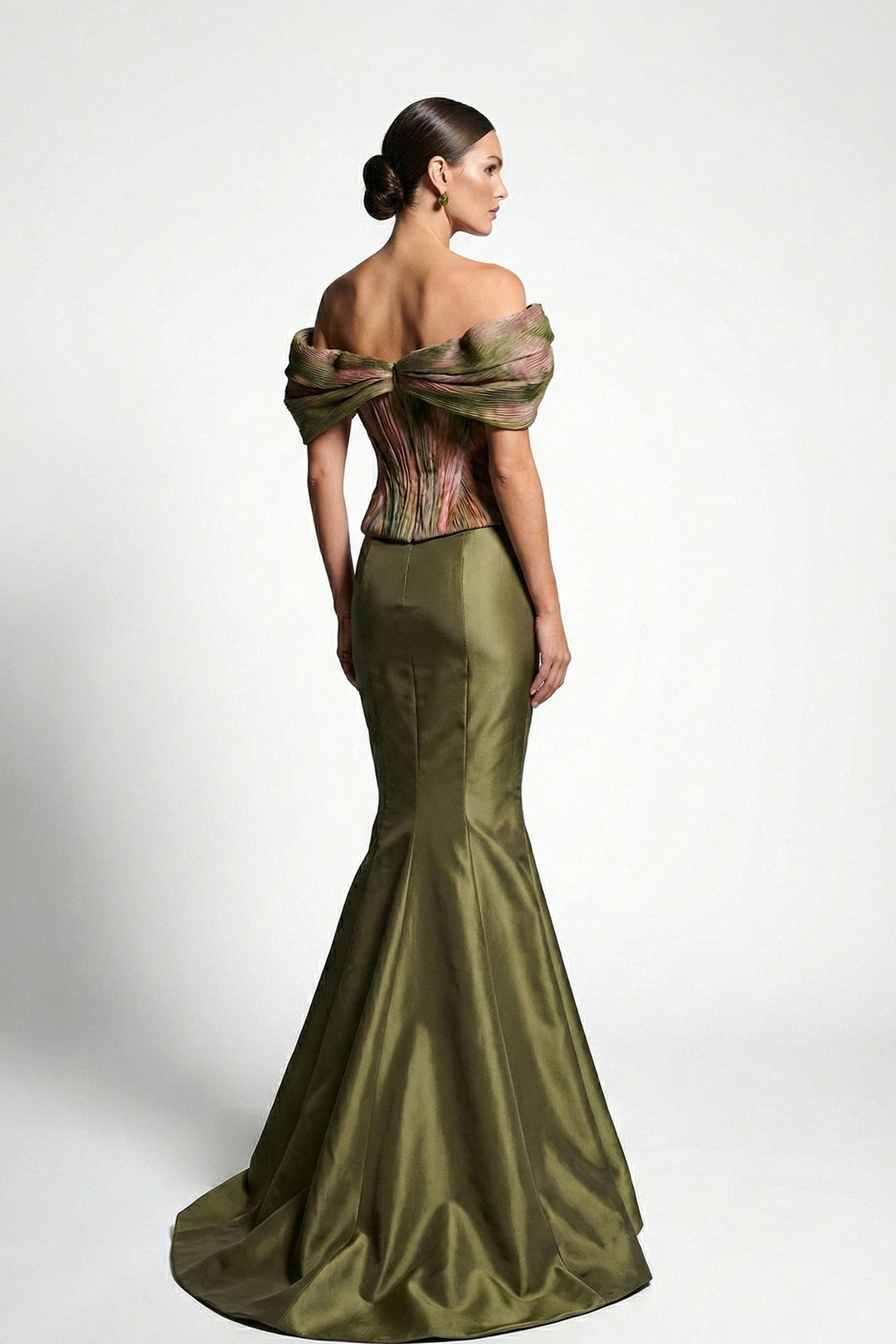 Mermaid Dress with Sculpted Bodice