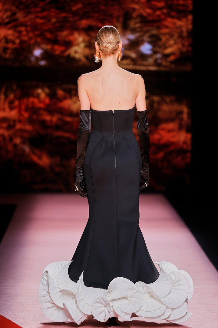 Mermaid Dress with a Sweetheart Neckline