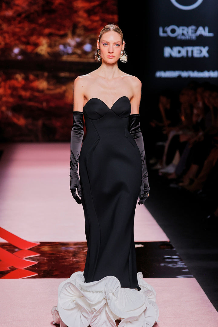 Mermaid Dress with a Sweetheart Neckline