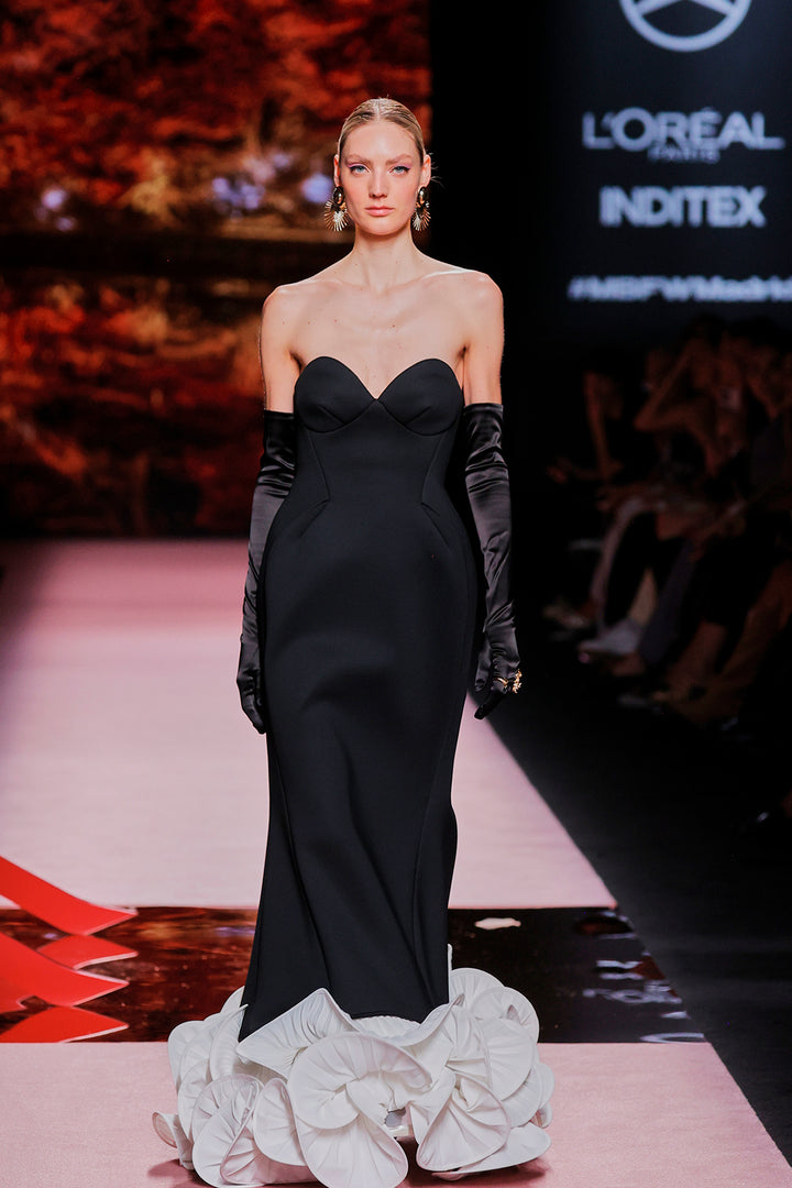 Mermaid Dress with a Sweetheart Neckline