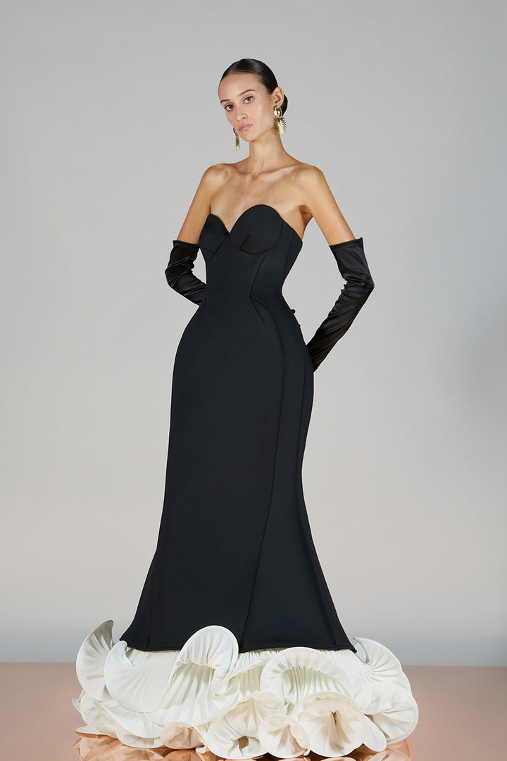 Mermaid Dress with a Sweetheart Neckline