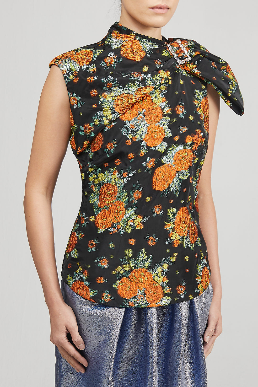 Floral Sleeveless Top