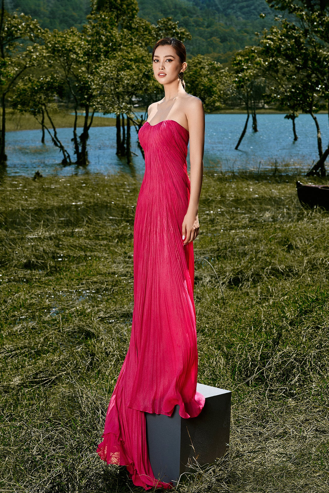 Strapless Long Dress