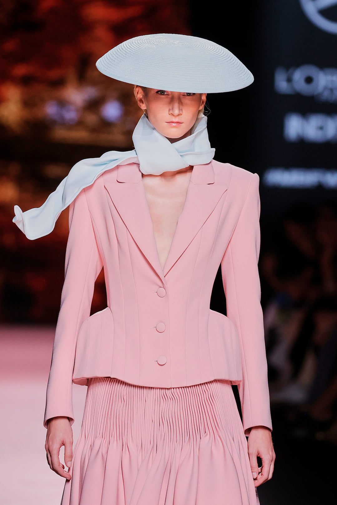 V-Neckline Satin Set