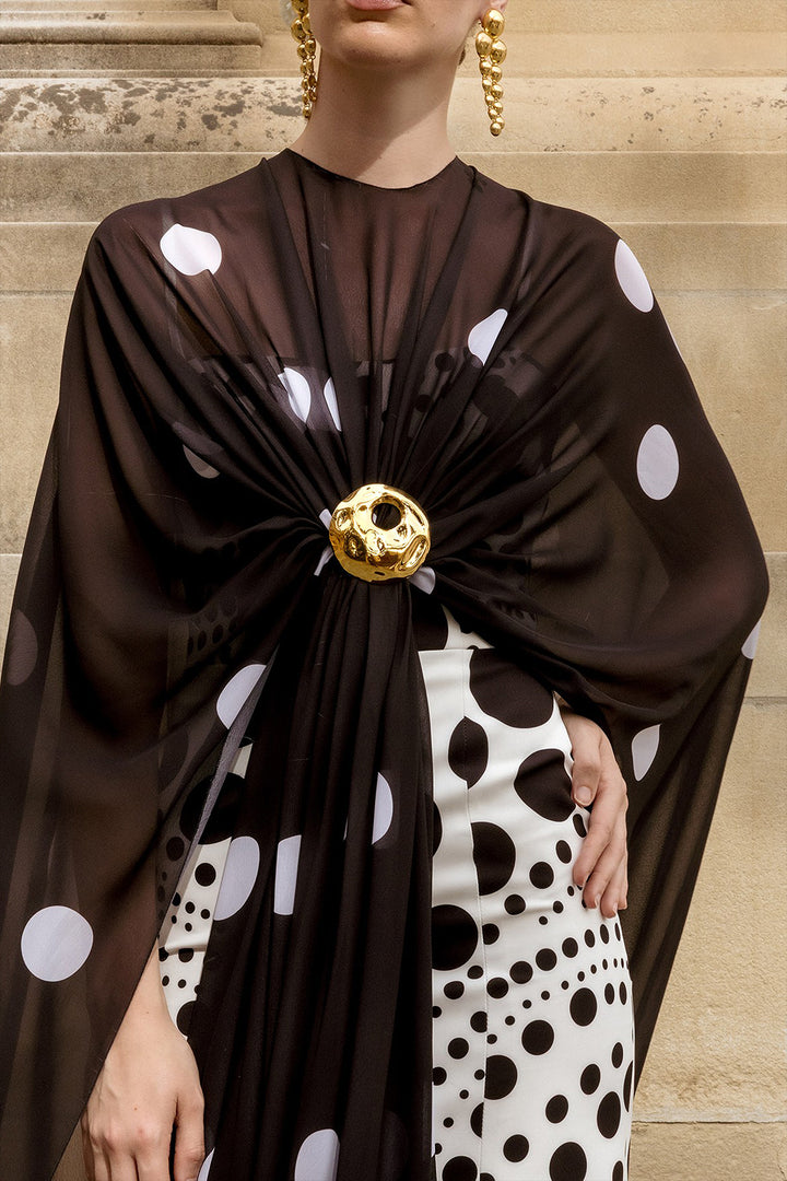 Renacer Sevillano Dress with Cape