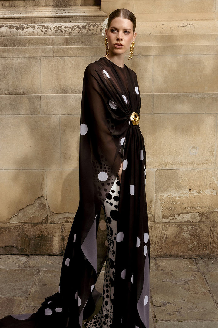 Renacer Sevillano Dress with Cape
