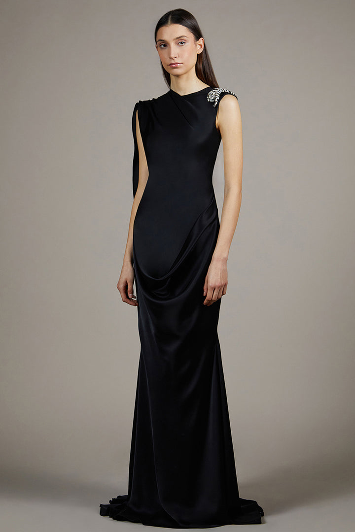 Mermaid Satin Long Dress