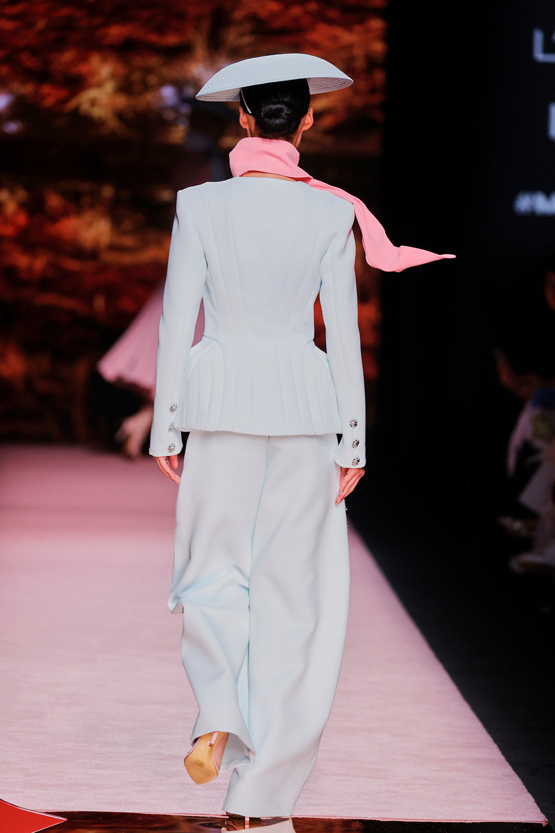 V-Neckline Silk Top And Pants