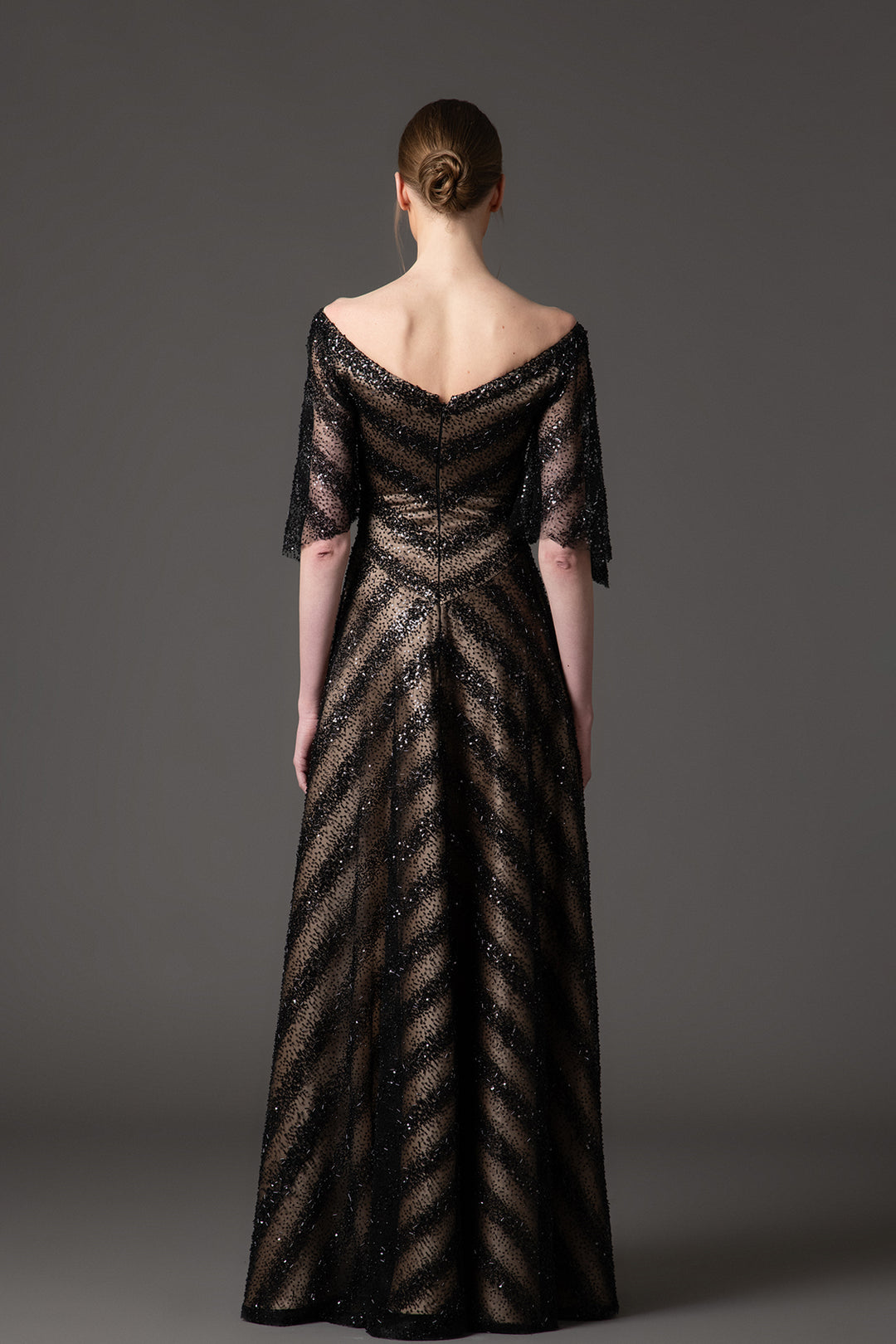 Embroidered Tulle Dress