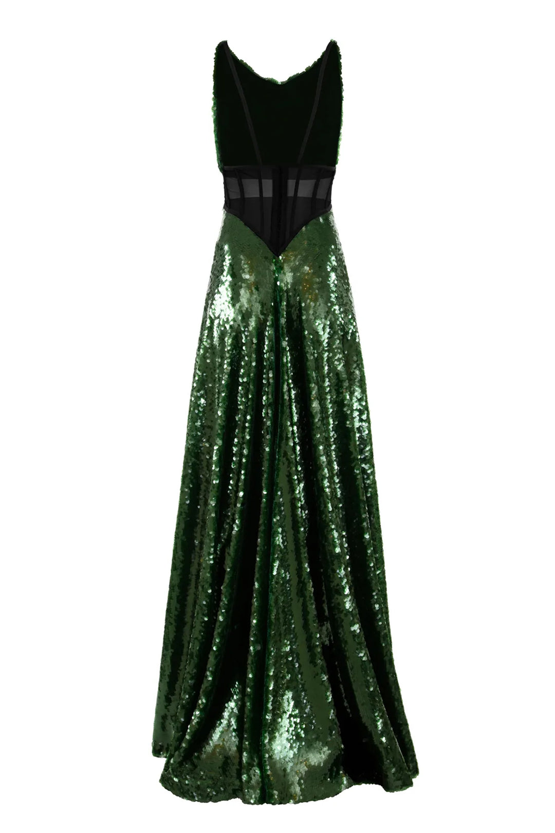 Sleeveless Sequin A-line Dress
