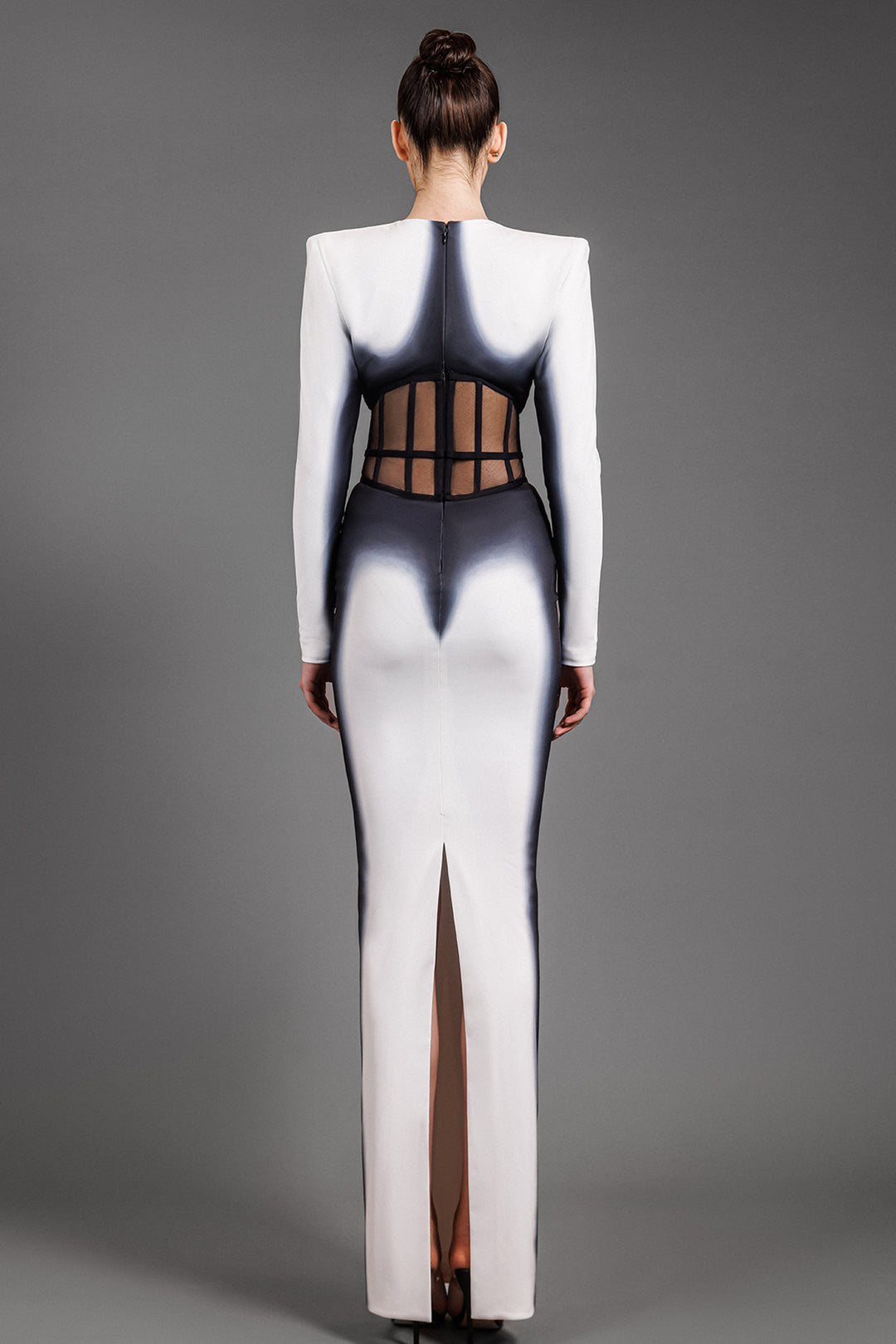 Long Sleeved Straight Cut Dress
