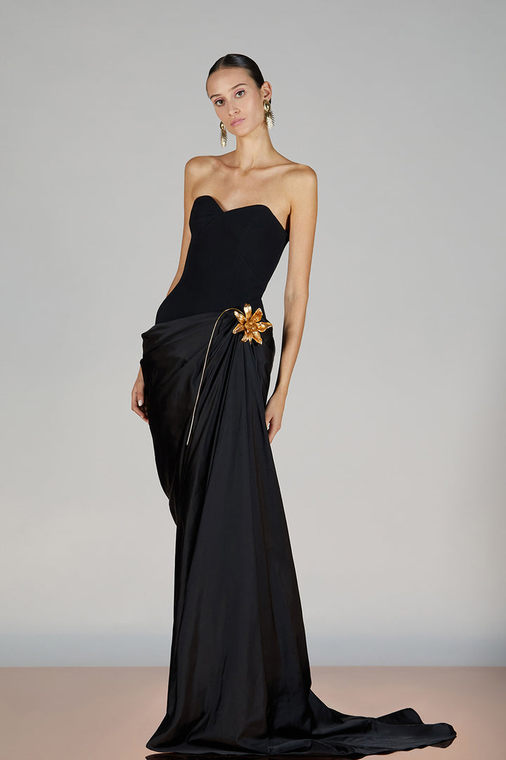 Sweetheart Satin A-Line Dress