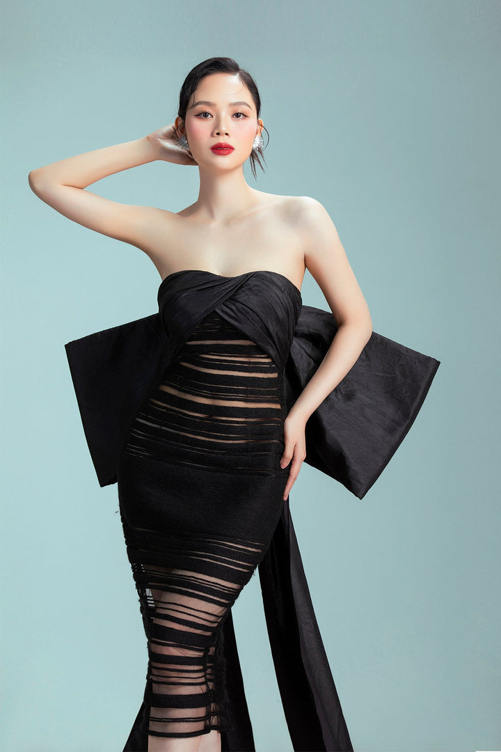 Black Bandage Gown