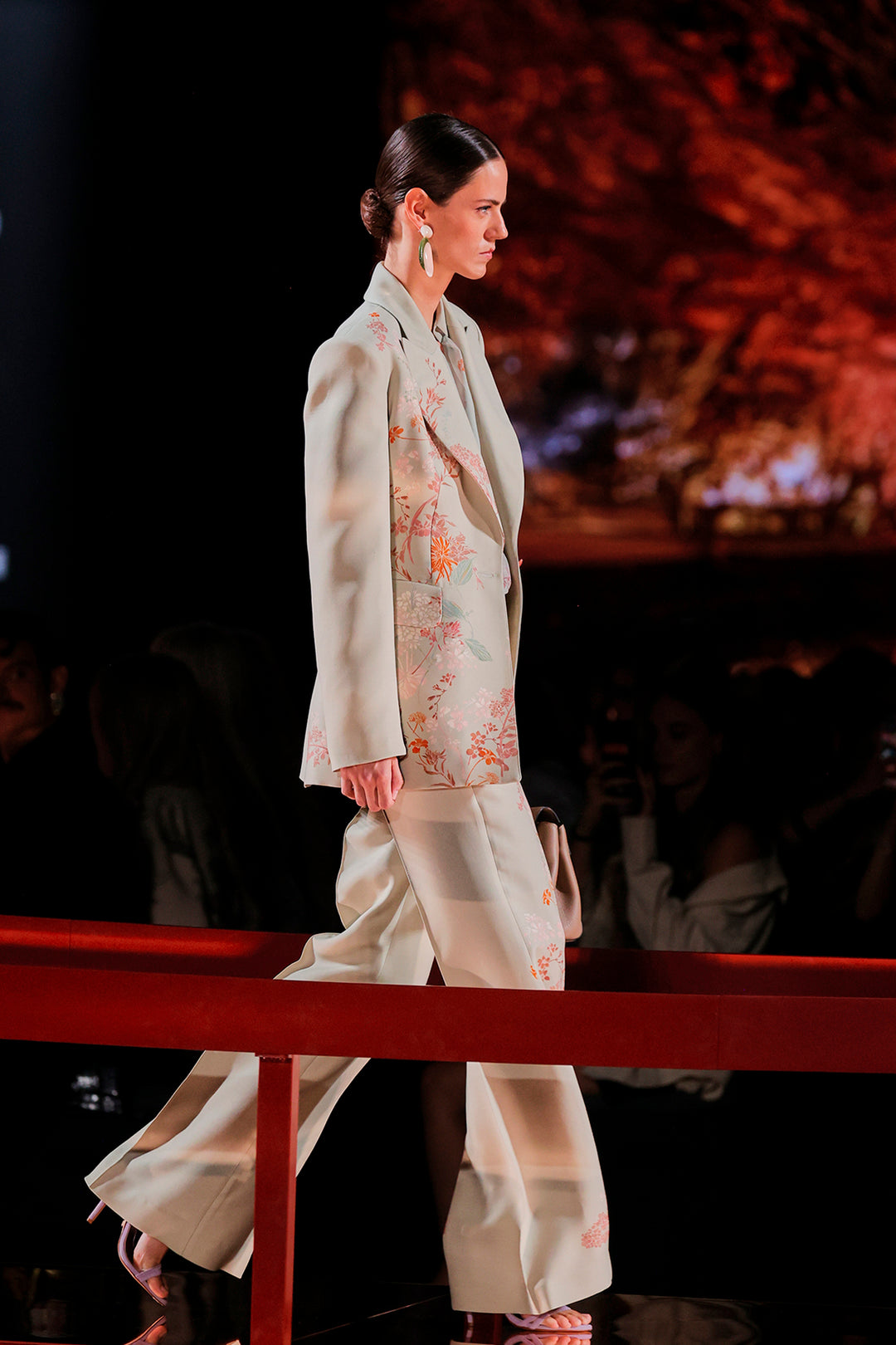 Top And Pants with V-Neckline