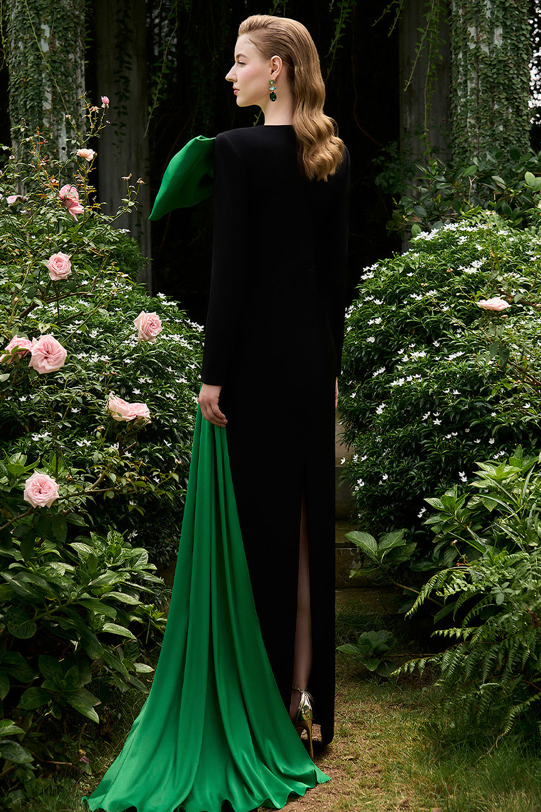 Structural Column Long Dress