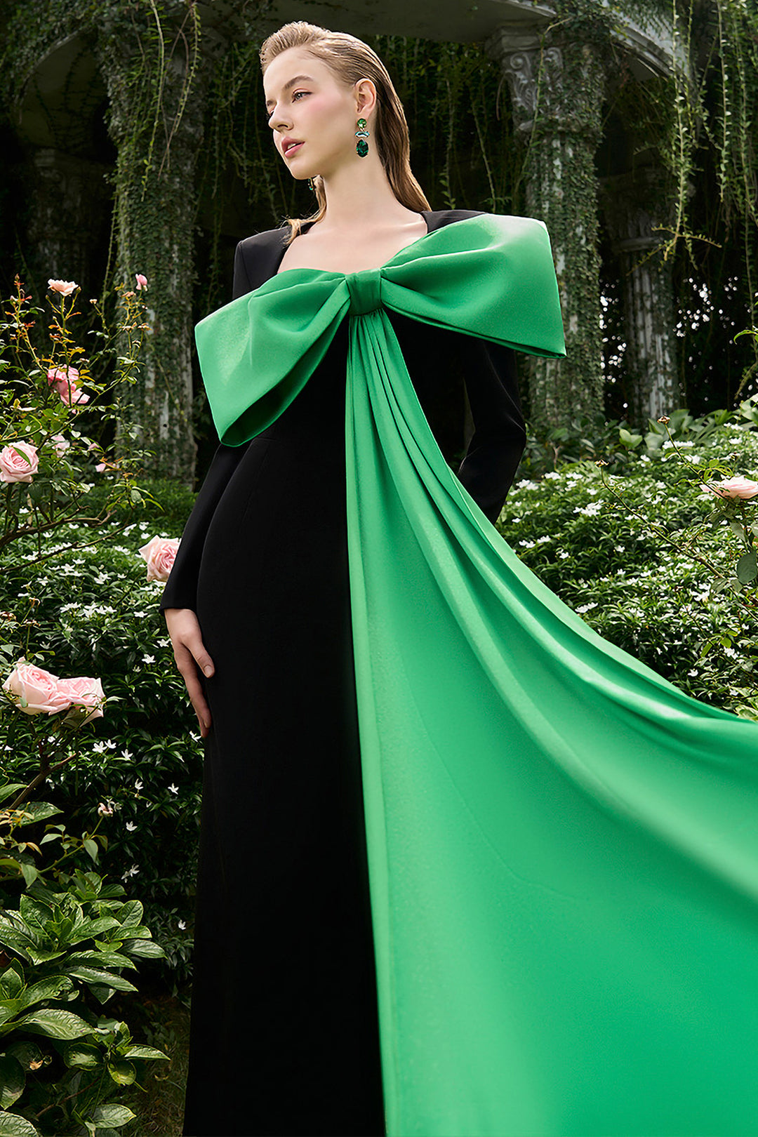 Structural Column Long Dress