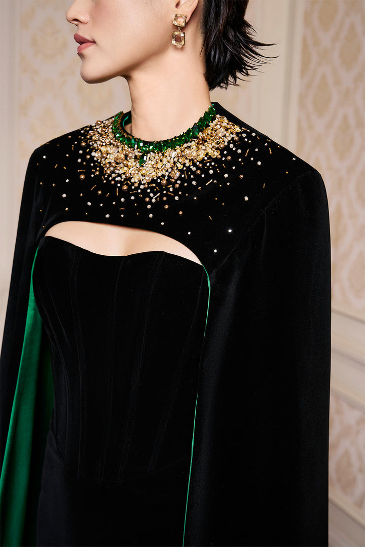 Embellished Architectural Dress
