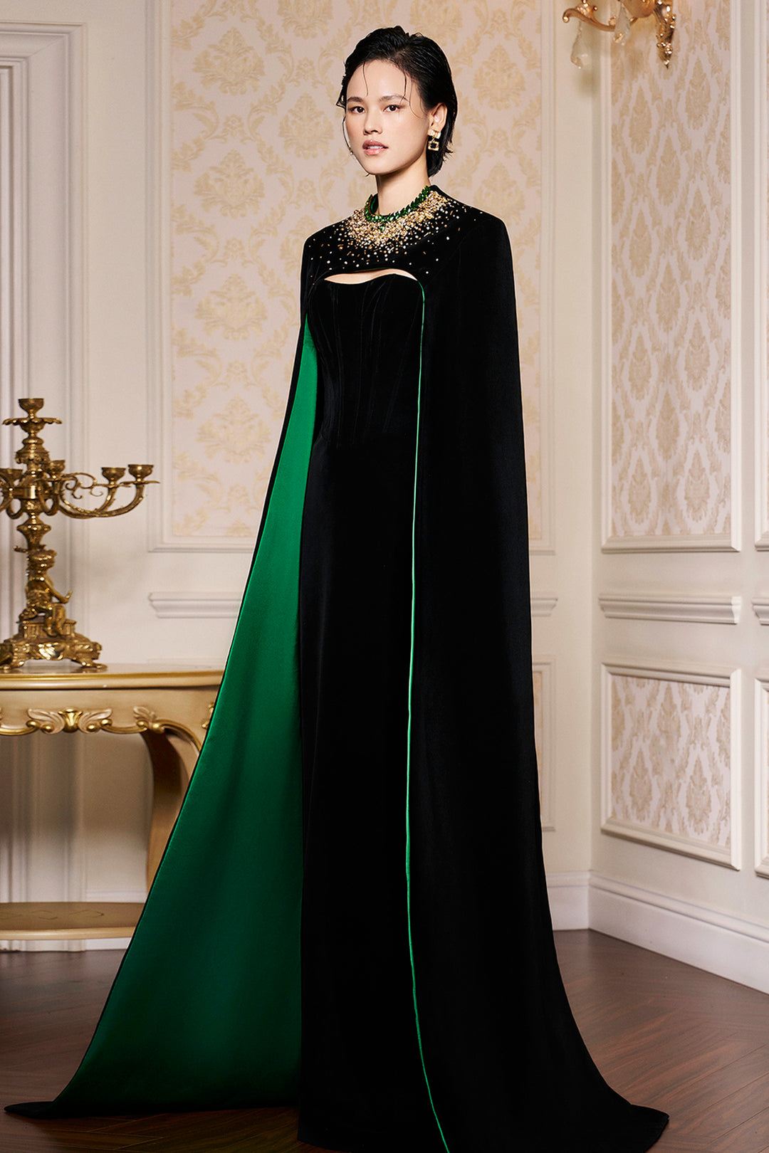 Embellished Architectural Dress