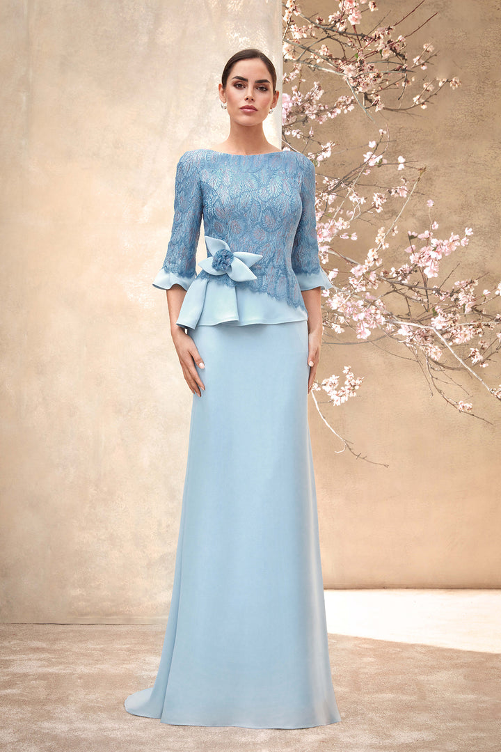 Chantilly Lace Bodice Mermaid Dress