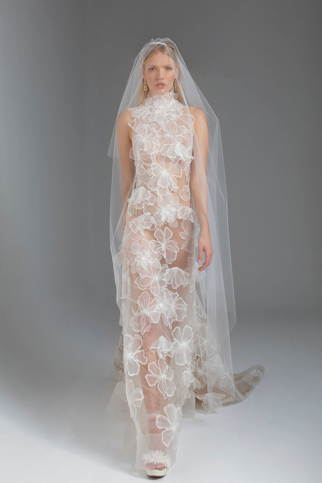 racerback lace wedding dress Boho Lace Wedding Dress with Racerback