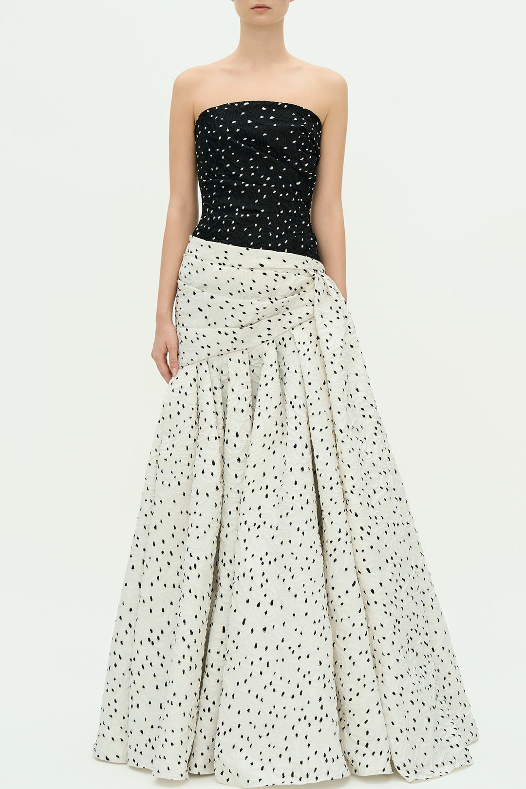 Strapless with A-Line Floor-Length Dress M.R DESIGN Strapless with A-Line Floor-Length Dress M.R DESIGN
