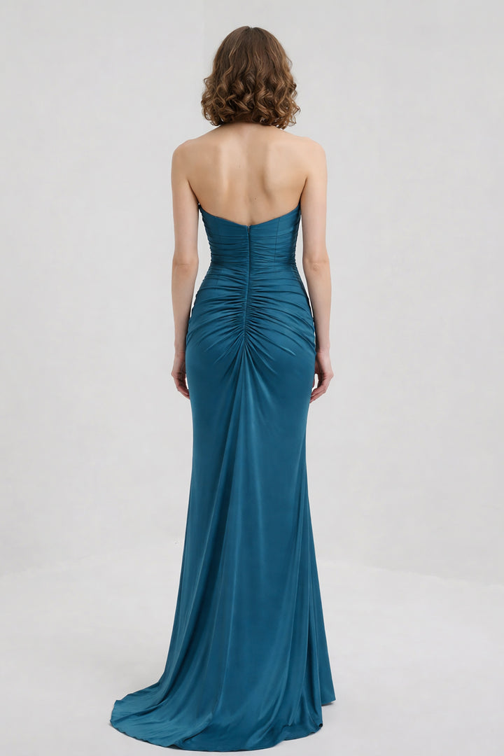 Long Dress with Strapless Sweetheart
