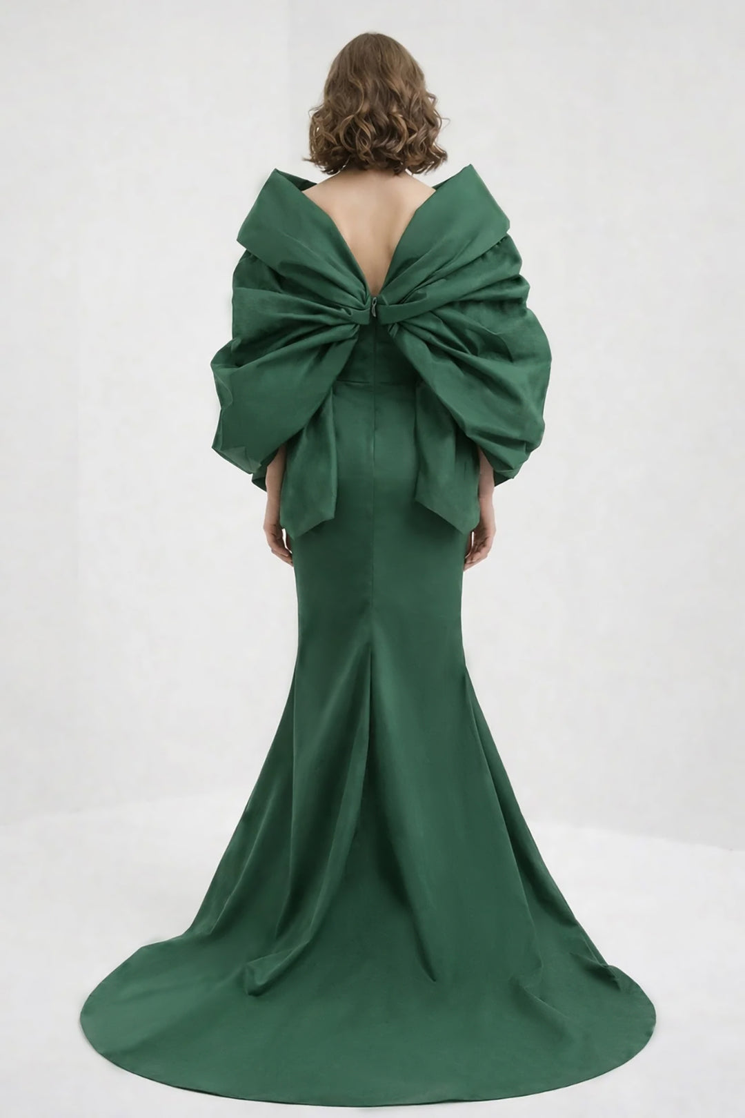 Mermaid Dress with Sculptural Twist