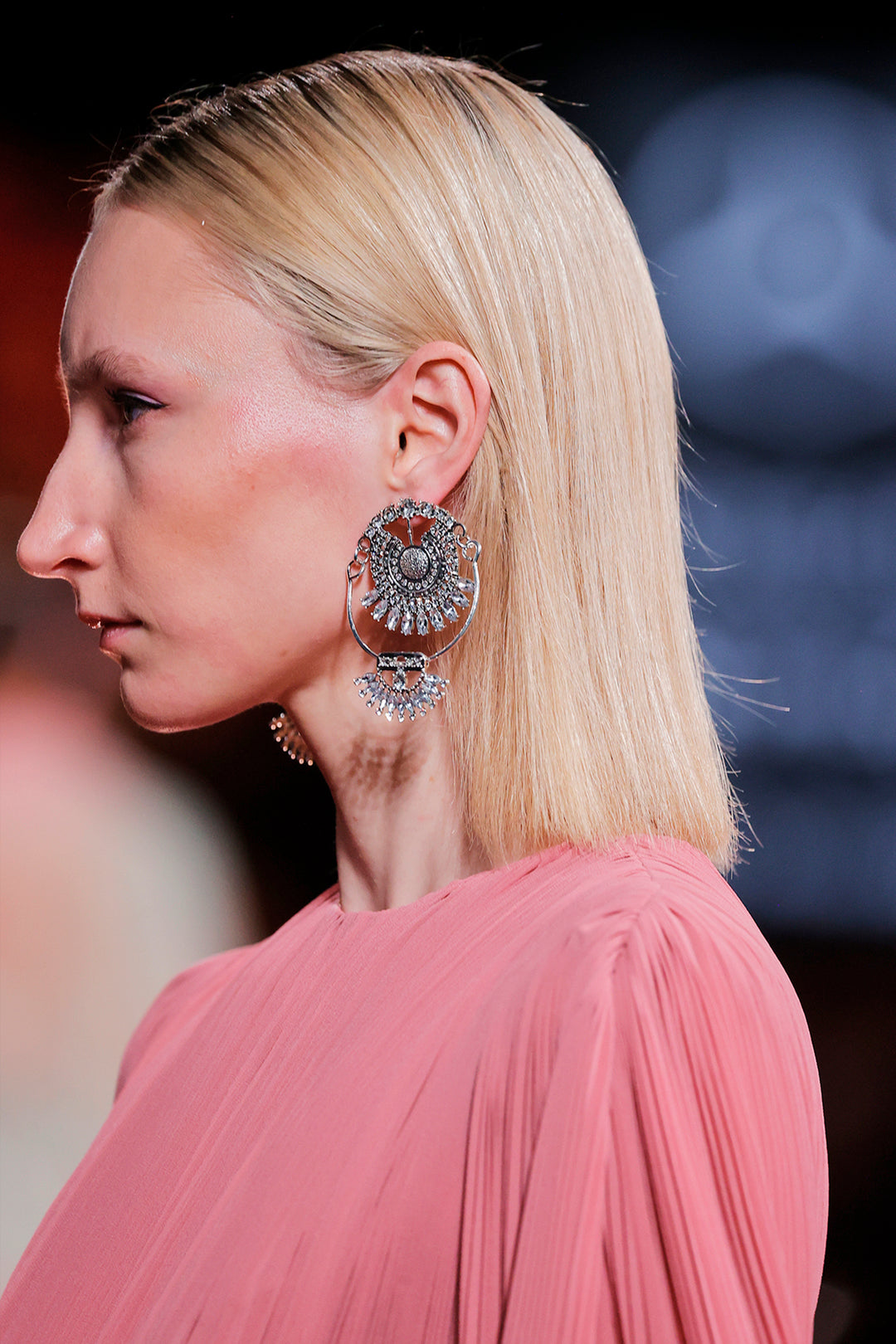 A-Line Dress with Flutter Sleeves